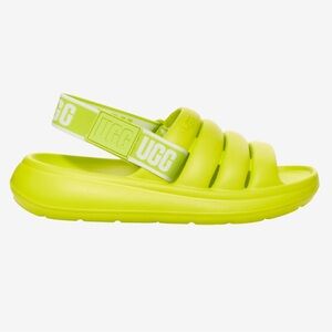 UGG SPORT YEAH SLIDE - LIME GREEN / NEON GREEN